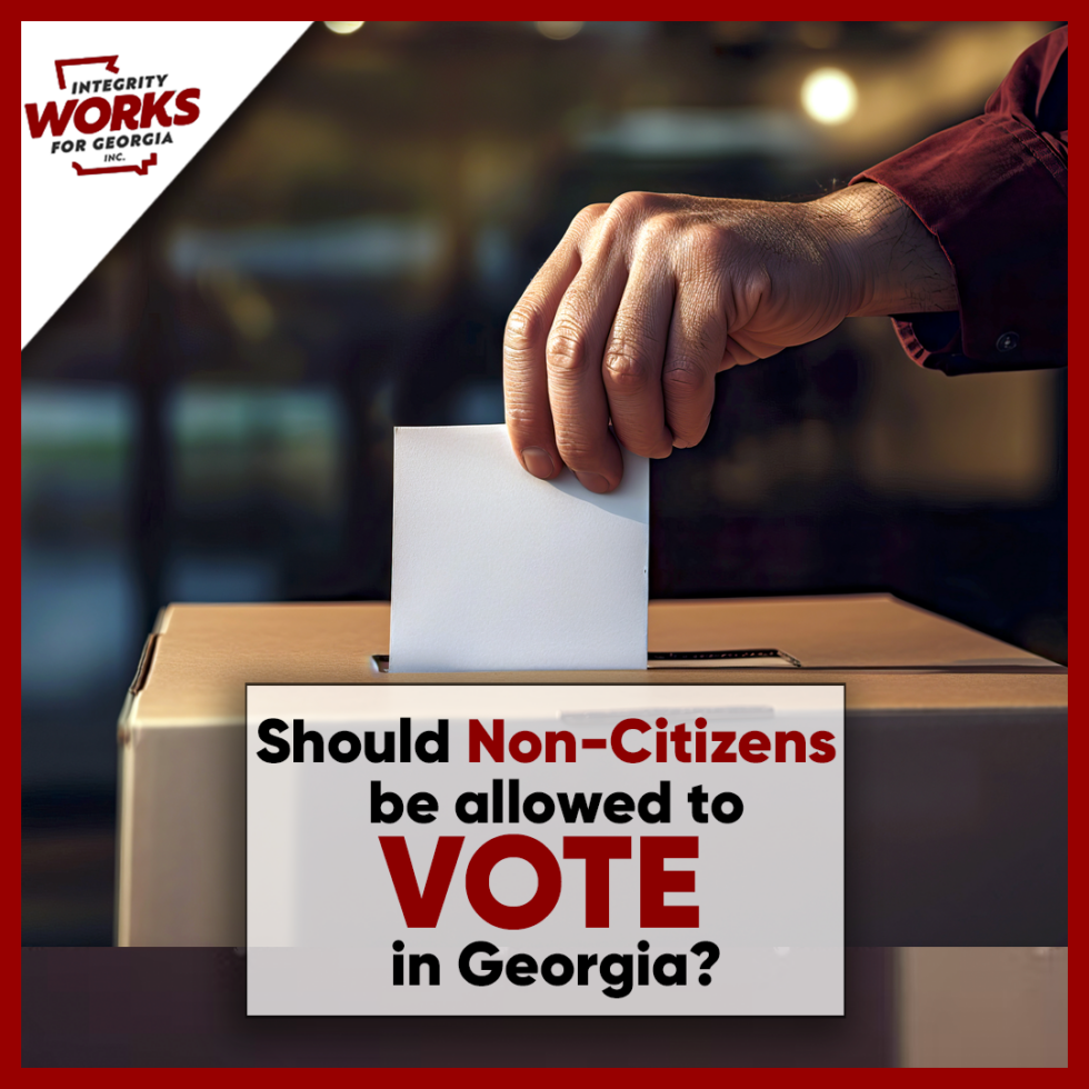 Should non citizens vote in georgia take our poll integrity works